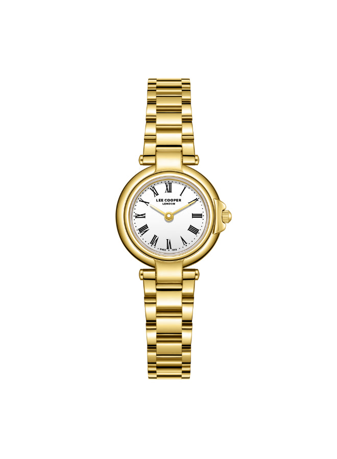 Lee Cooper Female's Analog White Dial Watch - LC08206.130