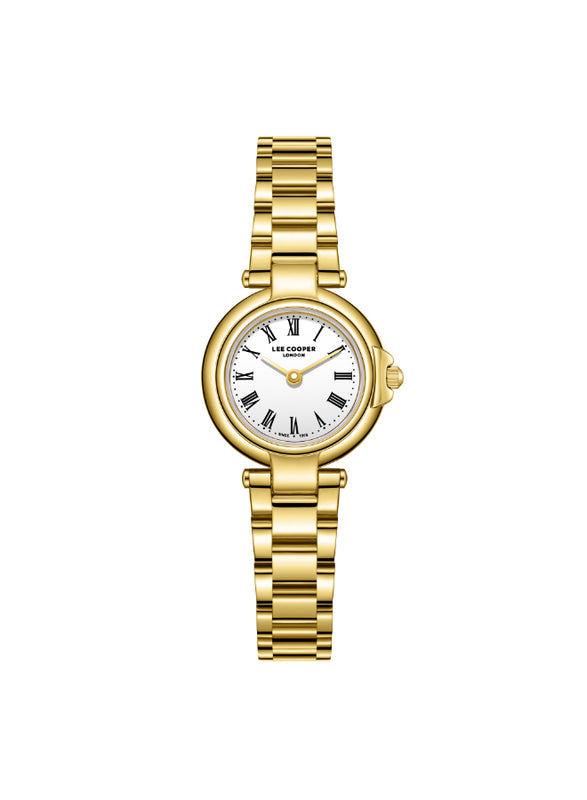 Lee Cooper Female's Analog White Dial Watch - LC08206.130