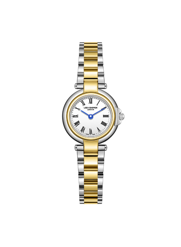 Lee Cooper Female's Analog White Dial Watch - LC08206.230