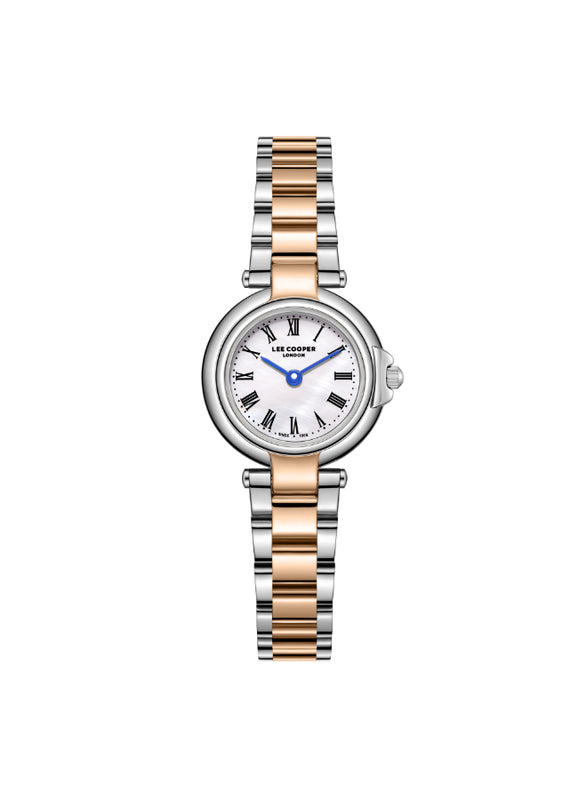 Lee Cooper Female's Analog Beige MOP Dial Watch - LC08206.520