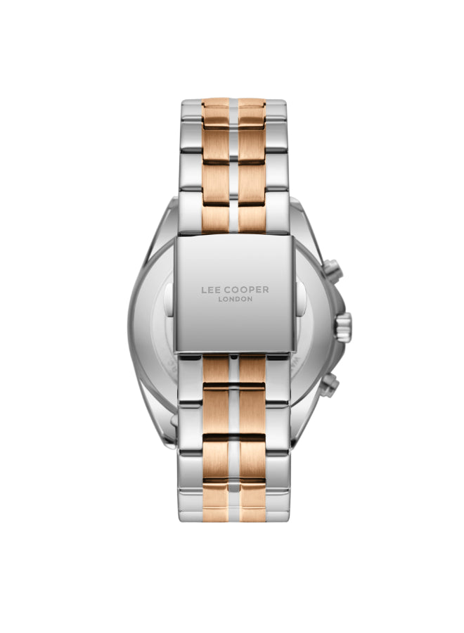 ساعة لي كوبر الرجالية متعددة الوظائف بمينا أزرق داكن - LC08217.590