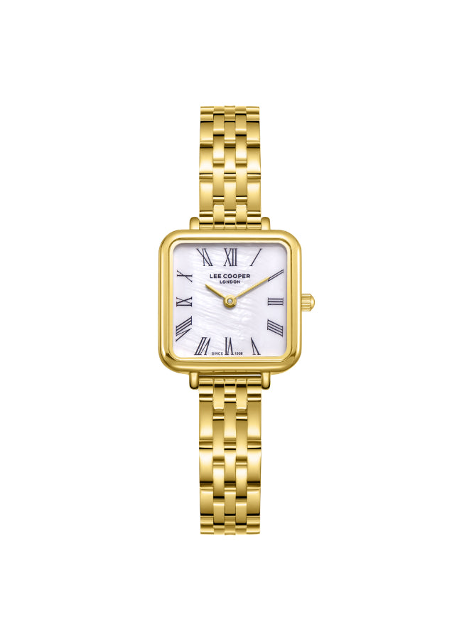 Lee Cooper Female's Analog Beige MOP Dial Watch - LC08226.120