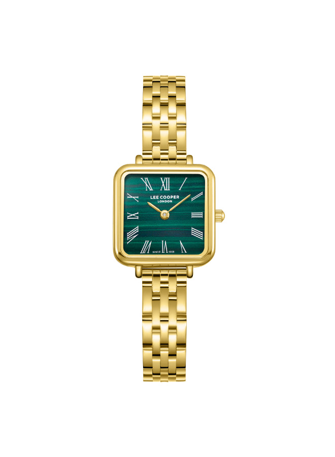 Lee Cooper Female's Analog Dark Green Dial Watch - LC08226.170