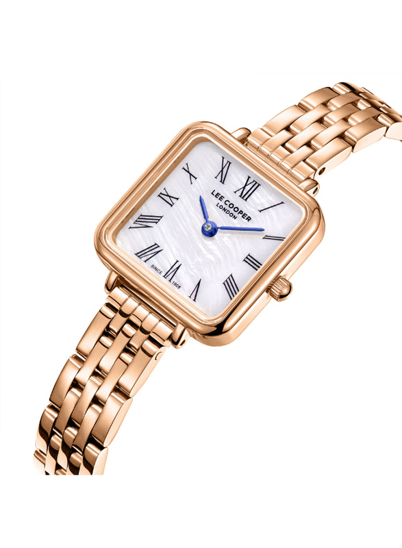 Lee Cooper Female's Analog Beige MOP Dial Watch - LC08226.420