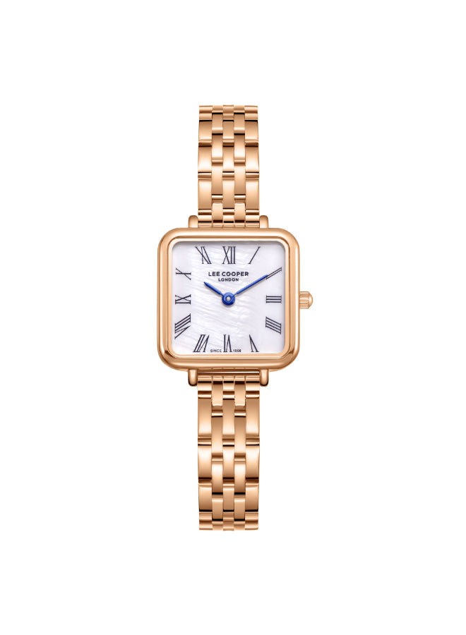 Lee Cooper Female's Analog Beige MOP Dial Watch - LC08226.420