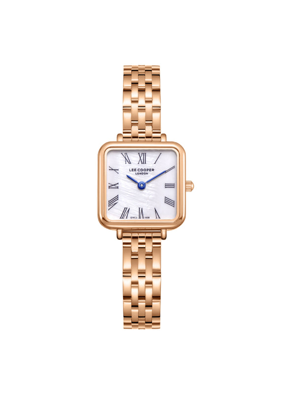 Lee Cooper Female's Analog Beige MOP Dial Watch - LC08226.420