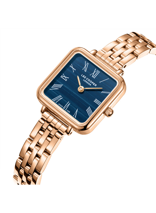 Lee Cooper Female's Analog Dark Blue Dial Watch - LC08226.490