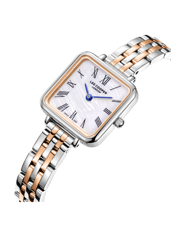 Lee Cooper Female's Analog Blue Mop Dial Watch - LC08226.520