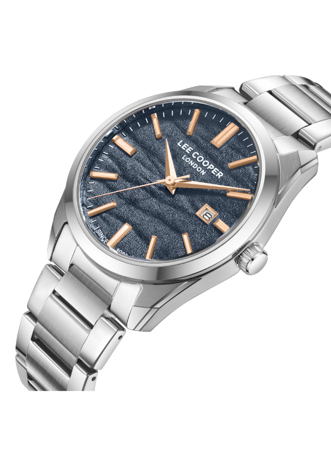 Lee Cooper Men's Analog Dark Blue Dial Watch - LC08231.300