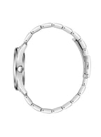 ساعة لي كوبر الرجالية التناظرية ذات المينا الفضية - LC08231.330