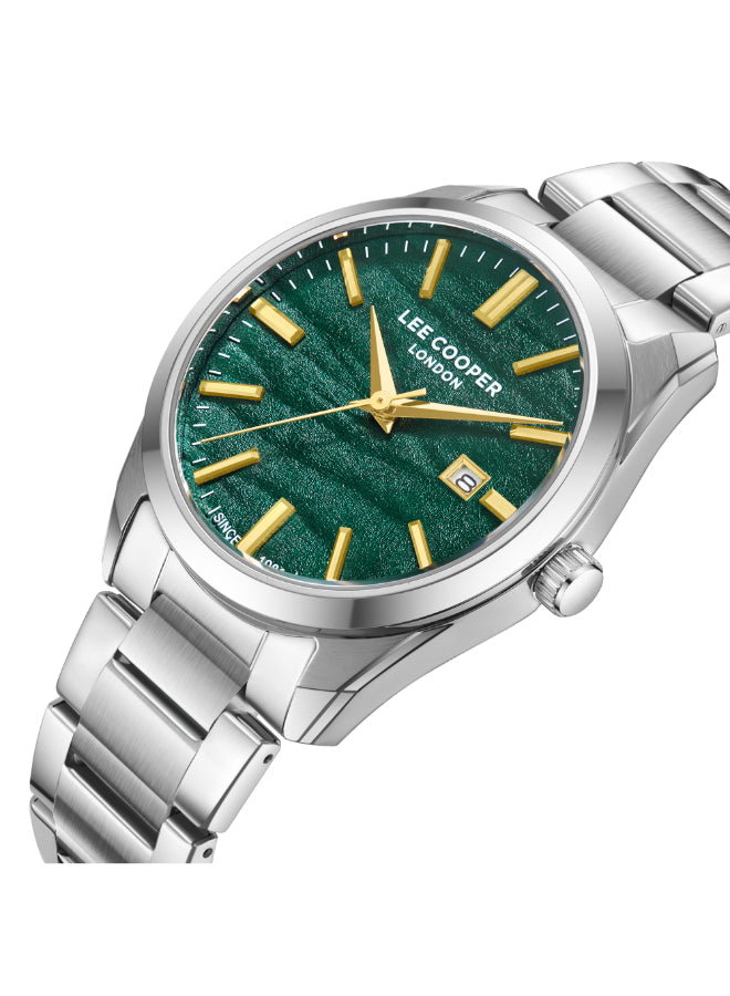 Lee Cooper Men's Analog Dark Green Dial Watch - LC08231.370