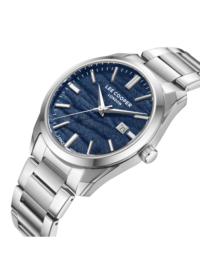 Lee Cooper Men's Analog Dark Blue Dial Watch - LC08231.390
