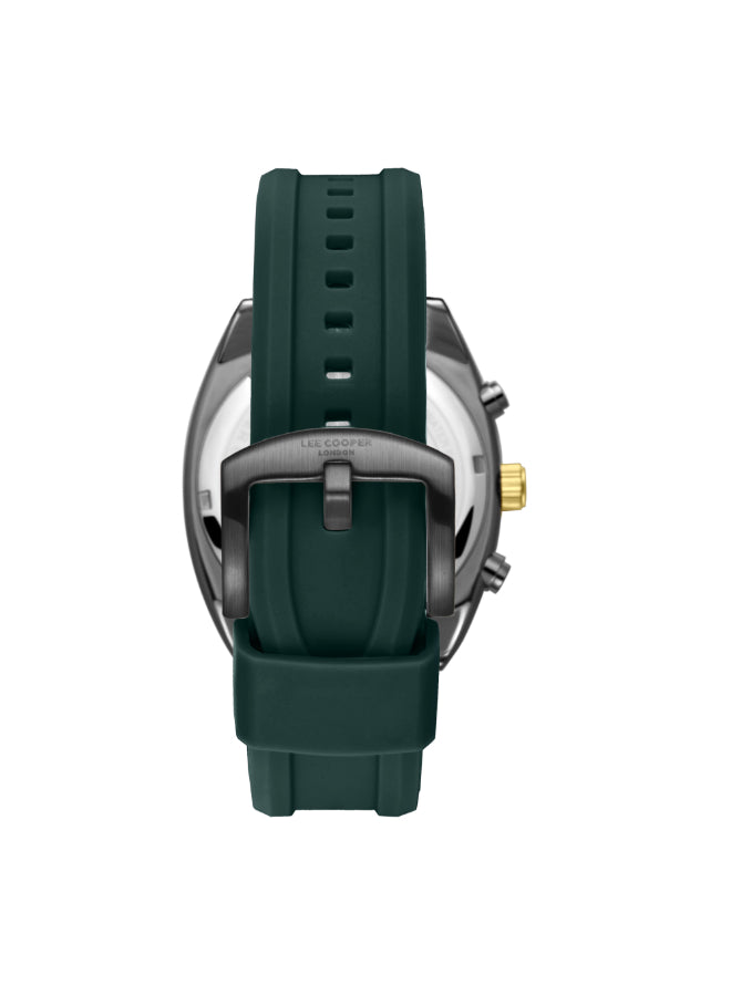 ساعة لي كوبر الرجالية متعددة الوظائف ذات مينا رمادي - LC08237.065