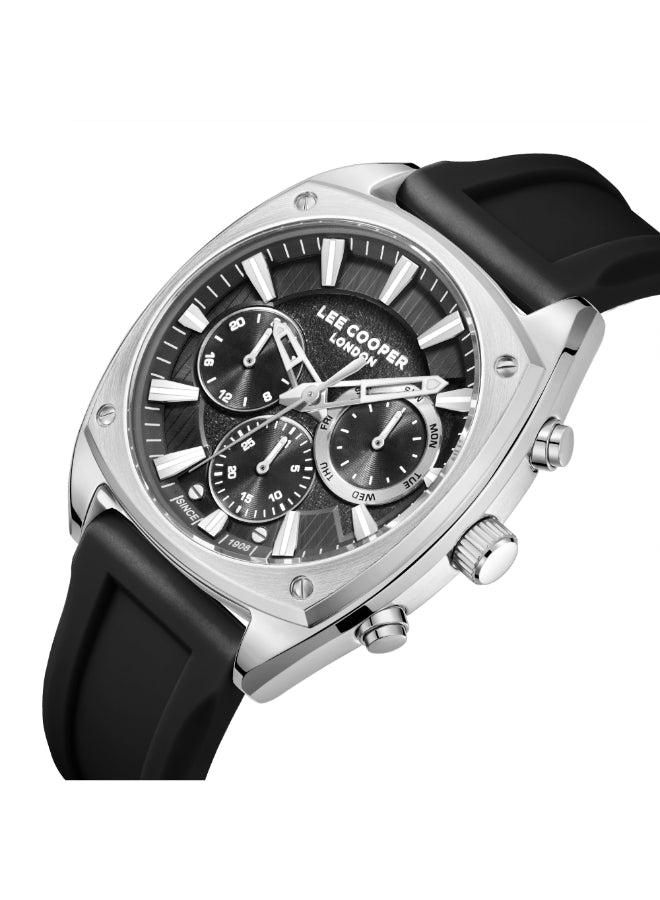 Lee Cooper Men's Multi Function Grey Dial Watch - LC08237.361