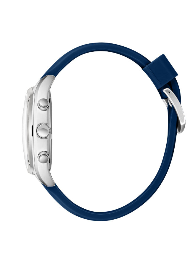 ساعة لي كوبر الرجالية متعددة الوظائف بمينا أزرق داكن - LC08237.399