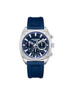 ساعة لي كوبر الرجالية متعددة الوظائف بمينا أزرق داكن - LC08237.399