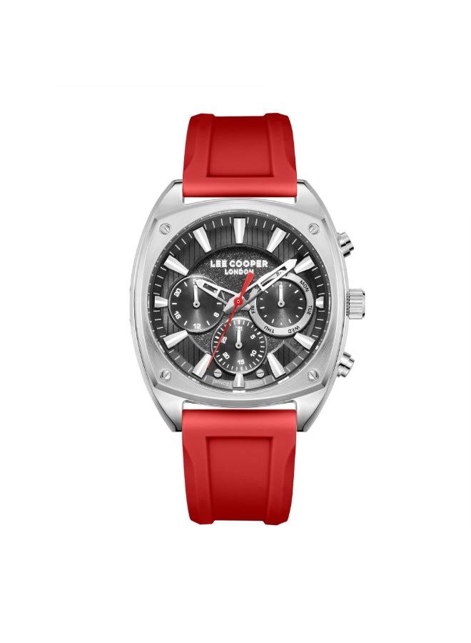 Lee Cooper Men's Multi Function Grey Dial Watch - LC08237.468