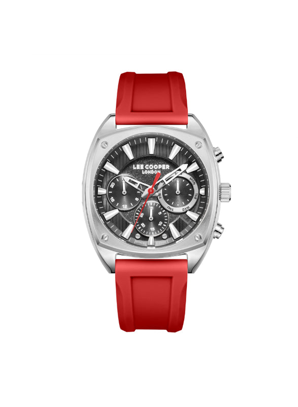 Lee Cooper Men's Multi Function Grey Dial Watch - LC08237.468