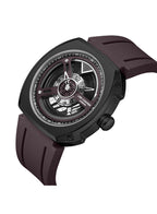 ساعة لي كوبر الرجالية التناظرية ذات المينا الفضية - LC08245.062