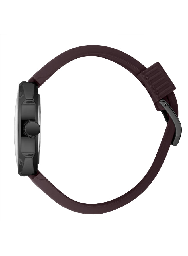 ساعة لي كوبر الرجالية التناظرية ذات المينا الفضية - LC08245.062