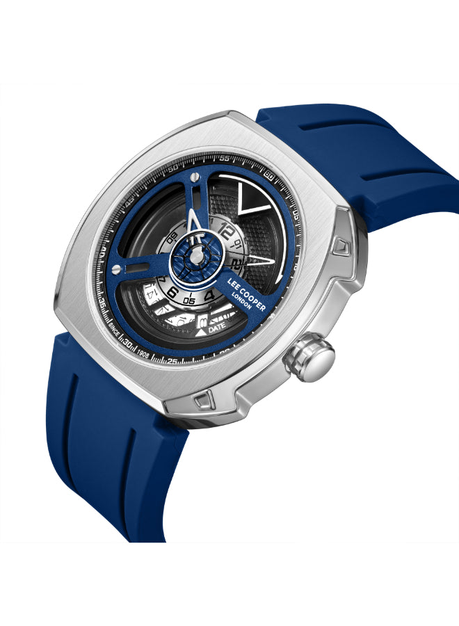 Lee Cooper Men's Analog Dark Blue Dial Watch - LC08245.399