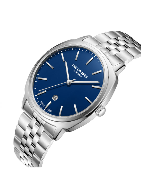 Lee Cooper Men's Analog Dark Blue Dial Watch - LC08255.390