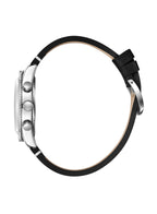 ساعة لي كوبر الرجالية متعددة الوظائف ذات المينا السوداء - LC08260.351