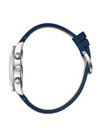 ساعة لي كوبر الرجالية متعددة الوظائف بمينا أزرق داكن - LC08260.399