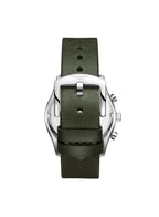 ساعة لي كوبر الرجالية متعددة الوظائف بمينا أخضر داكن - LC08260.675