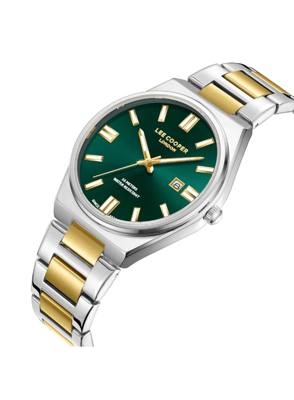 Lee Cooper Men's Analog Dark Green Dial Watch - LC08262.270