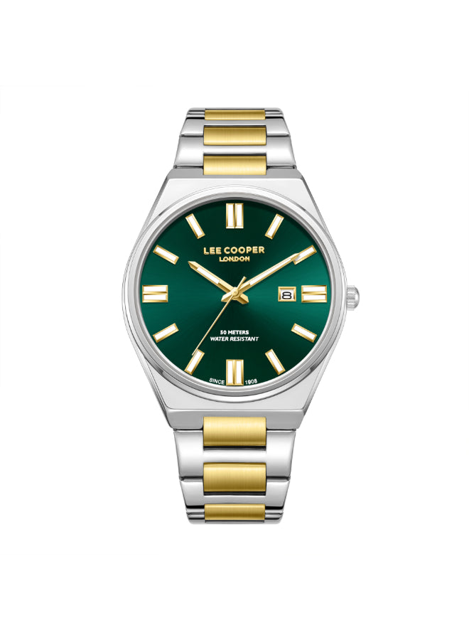 Lee Cooper Men's Analog Dark Green Dial Watch - LC08262.270