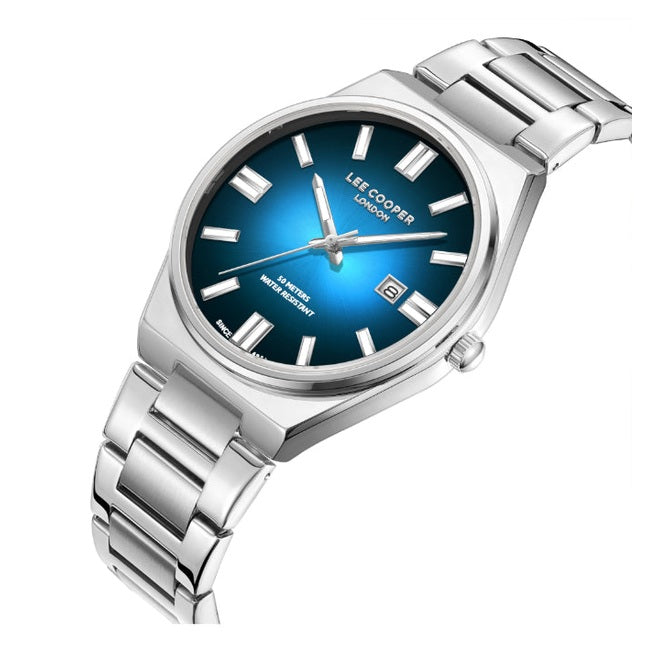 Lee Cooper Men's Analog Dark Blue Dial Watch - LC08262.380