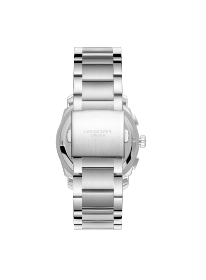 ساعة لي كوبر الرجالية متعددة الوظائف بمينا أزرق داكن - LC08263.390