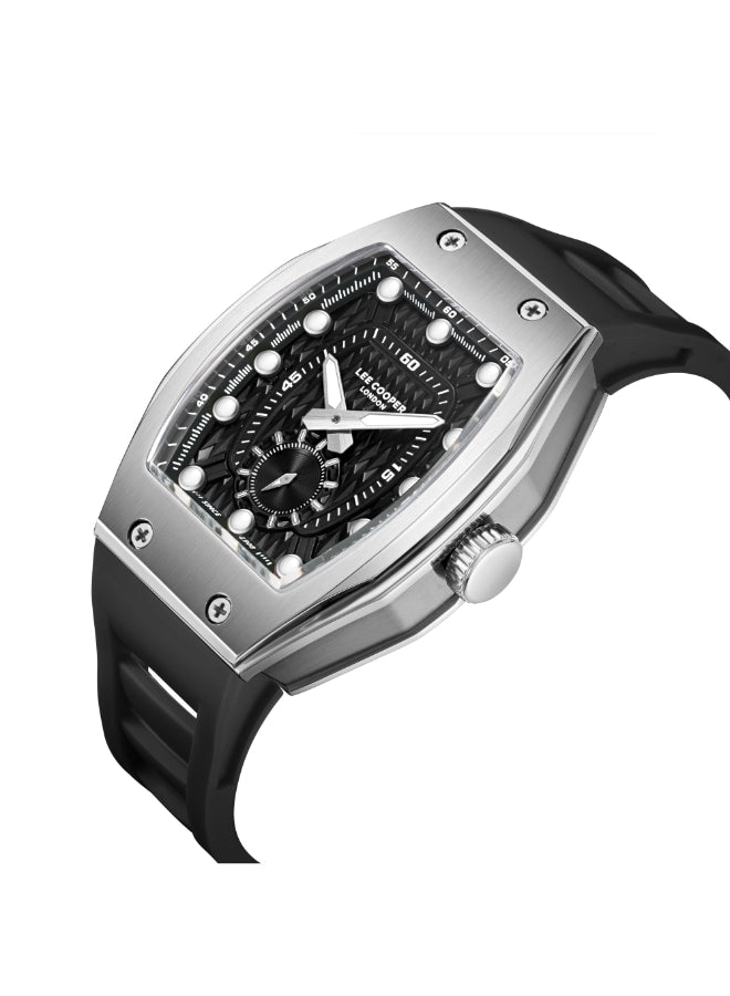 Lee Cooper Men's Analog Black Dial Watch - LC08264.351