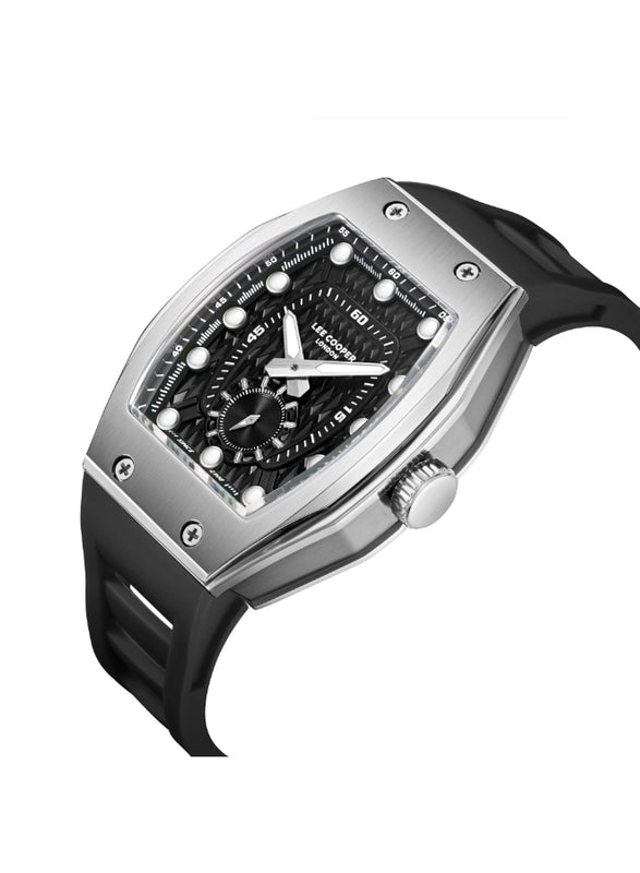 Lee Cooper Men's Analog Black Dial Watch - LC08264.351