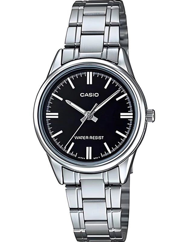 CASIO Women's Analog Black Dial Watch - LTP-V005D-1AUDF