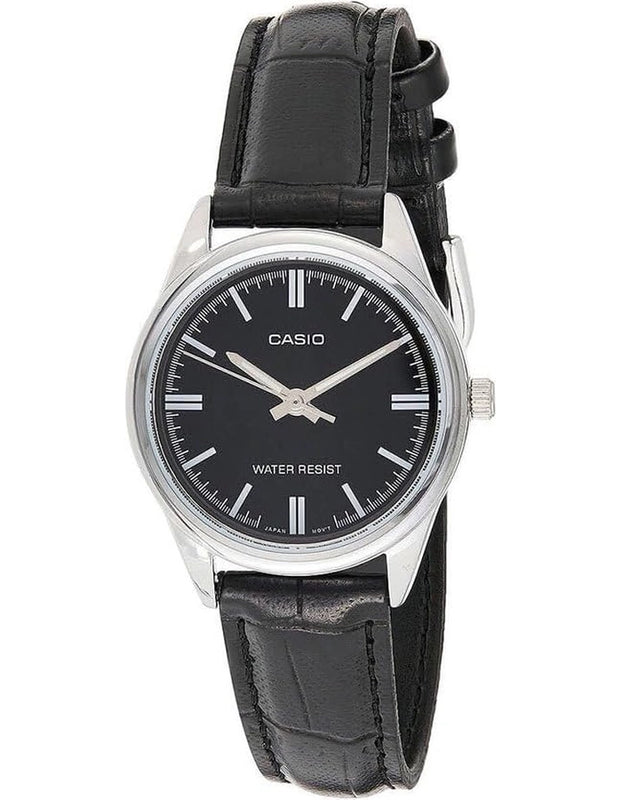 CASIO Womens's Analog Black Dial Watch - LTP-V005L-1AUDF