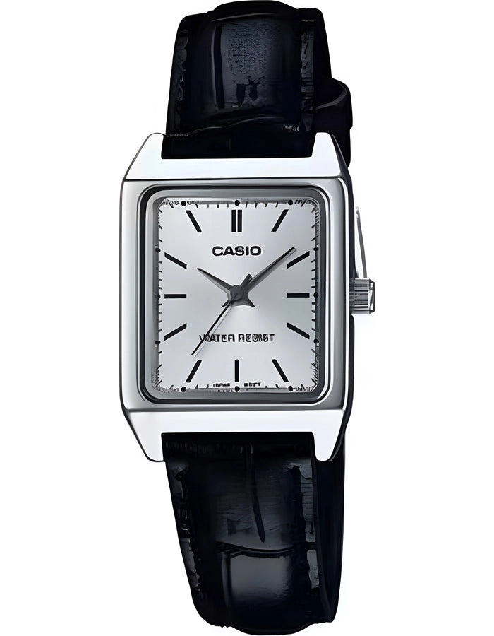 CASIO Women's Analog White Dial Watch - LTP-V007L-7E1