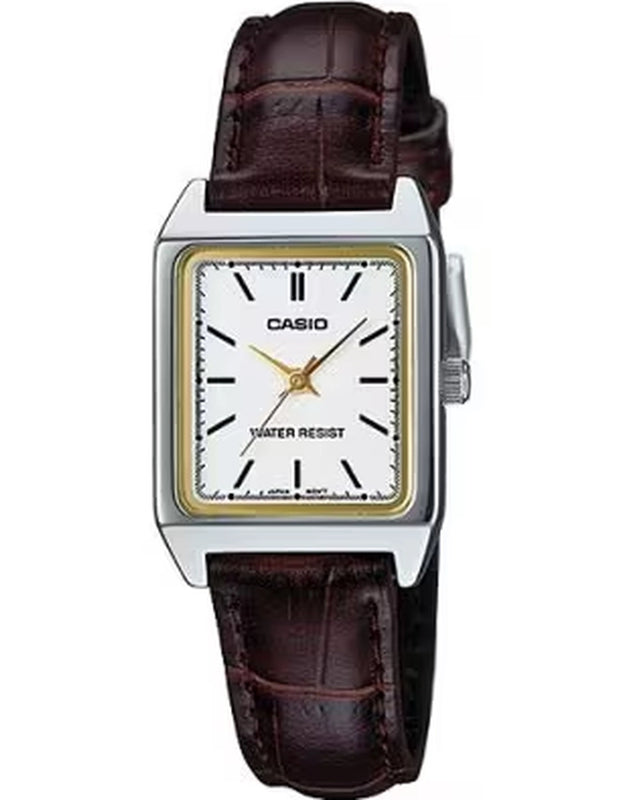 CASIO Womens's Analog White Dial Watch - LTP-V007L-7E2