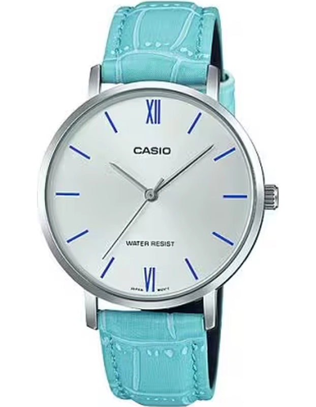 CASIO Womens's Analog White Dial Watch - LTP-VT01L-7B3UDF