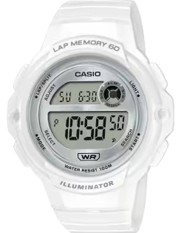 CASIO Women's Digital Grey Dial Watch - LWS-1200H-7A1VDF