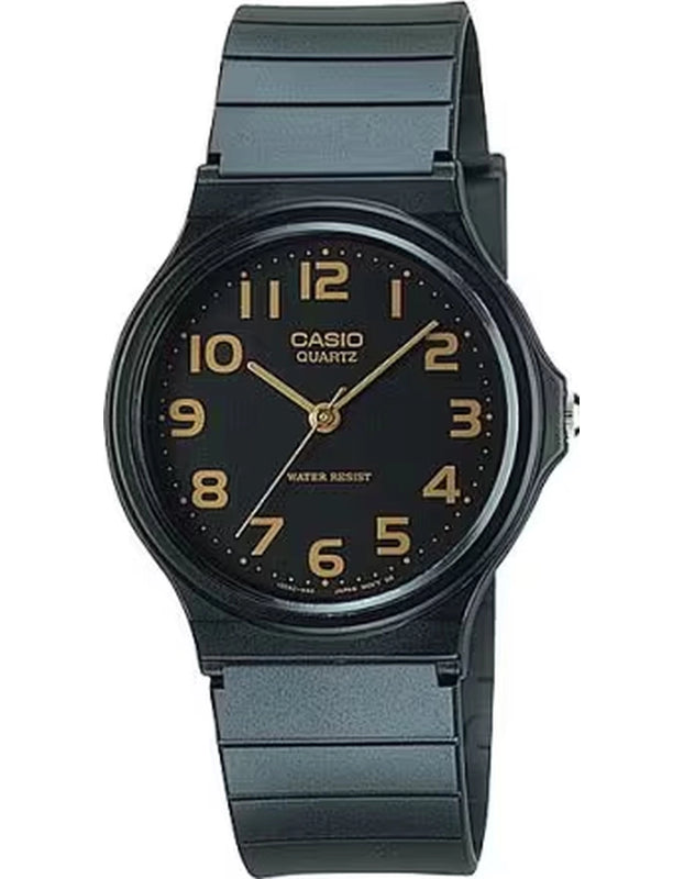 CASIO Womens's Analog Black Dial Watch - MQ-24-1B2LDF