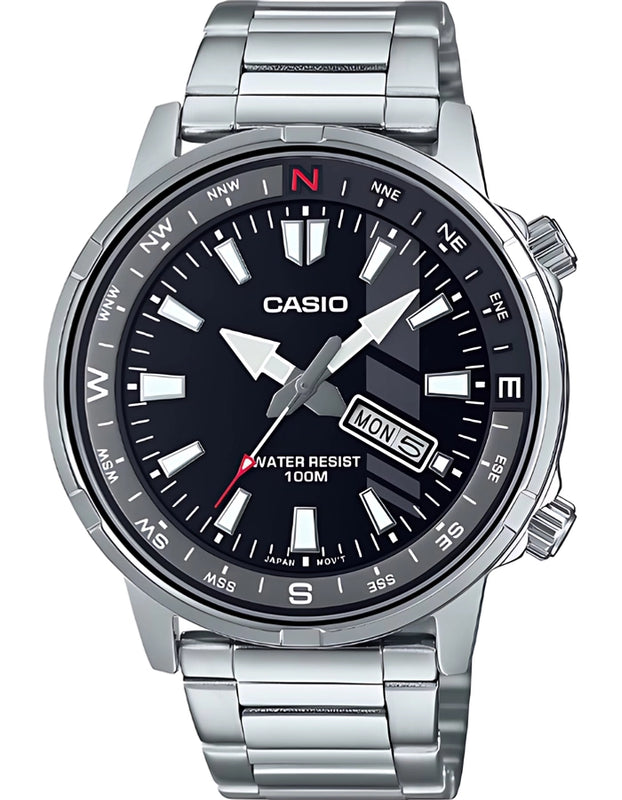 CASIO Men Analog Black Dial Watch - MTD-130D-1AVDF