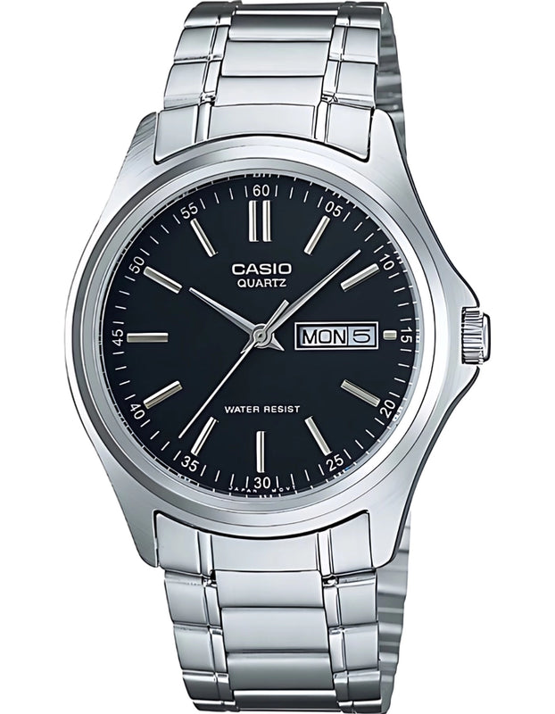 CASIO Men Analog Black Dial Watch - MTP-1239D-1ADF