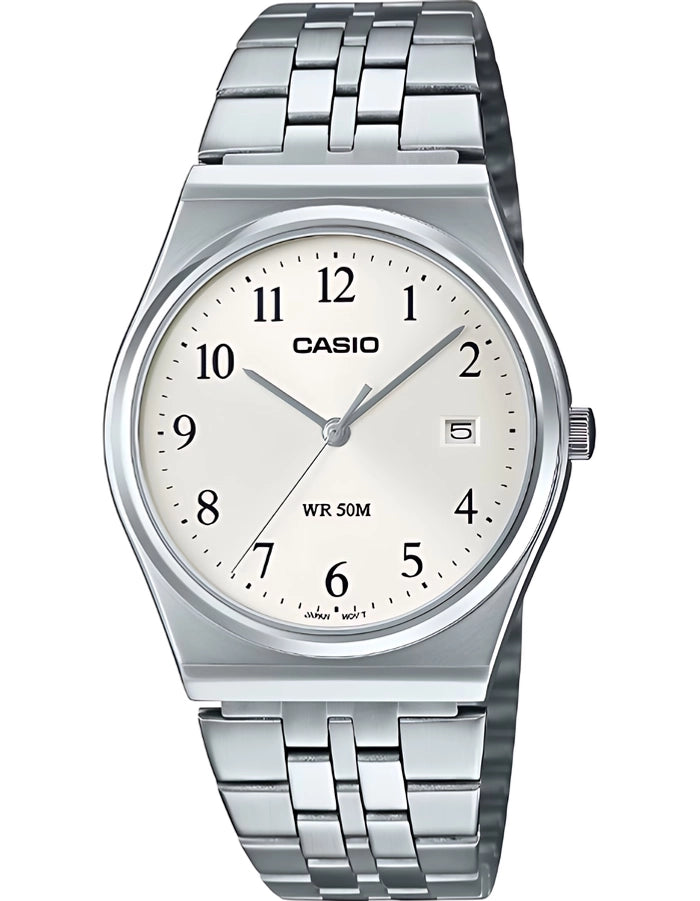 CASIO Men Analog Beige Dial Watch - MTP-B145D-7BVDF