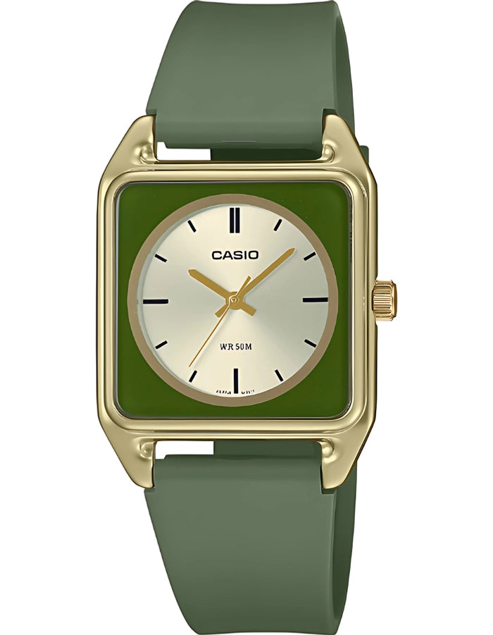 CASIO Men Analog Green Dial Watch - MTP-B170-3EVDF