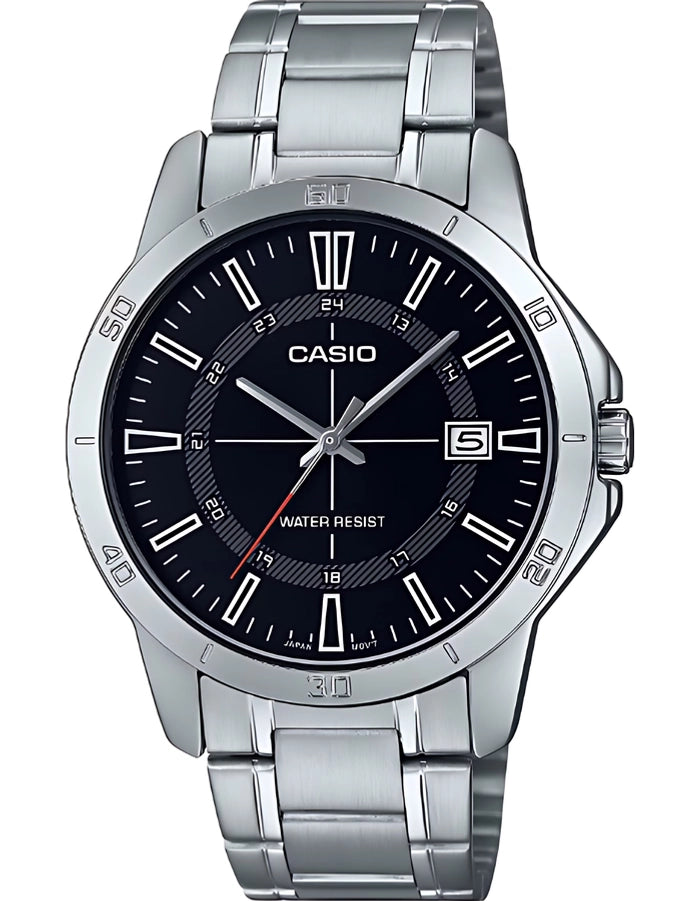 CASIO Men Analog Black Dial Watch - MTP-V004D-1CUDF