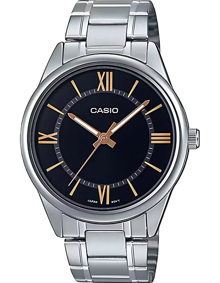 CASIO Men Analog Black Dial Watch - MTP-V005D-1B5UDF