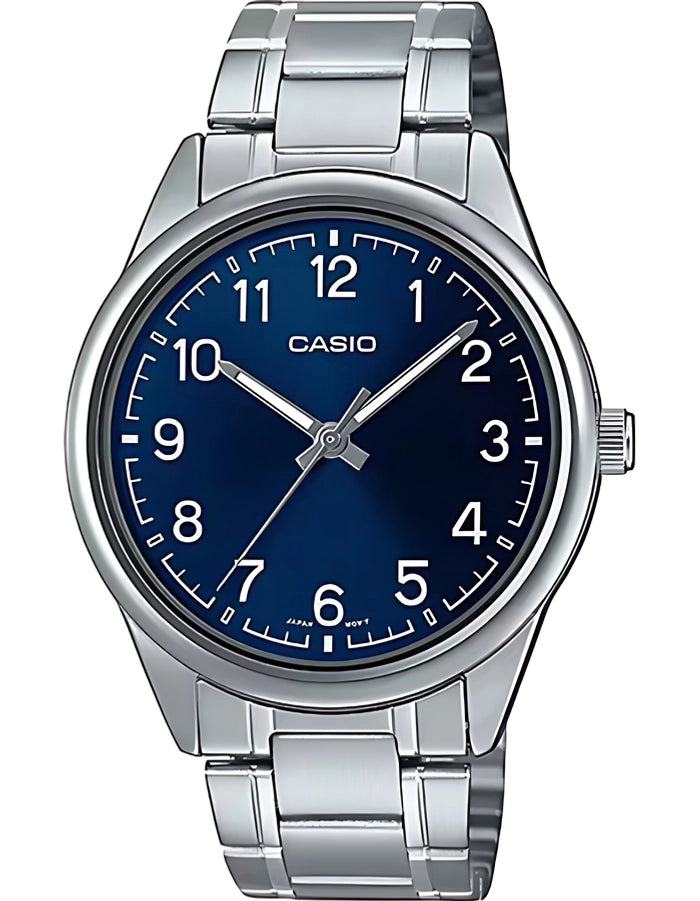 CASIO Men Analog Blue Dial Watch - MTP-V005D-2B4UDF