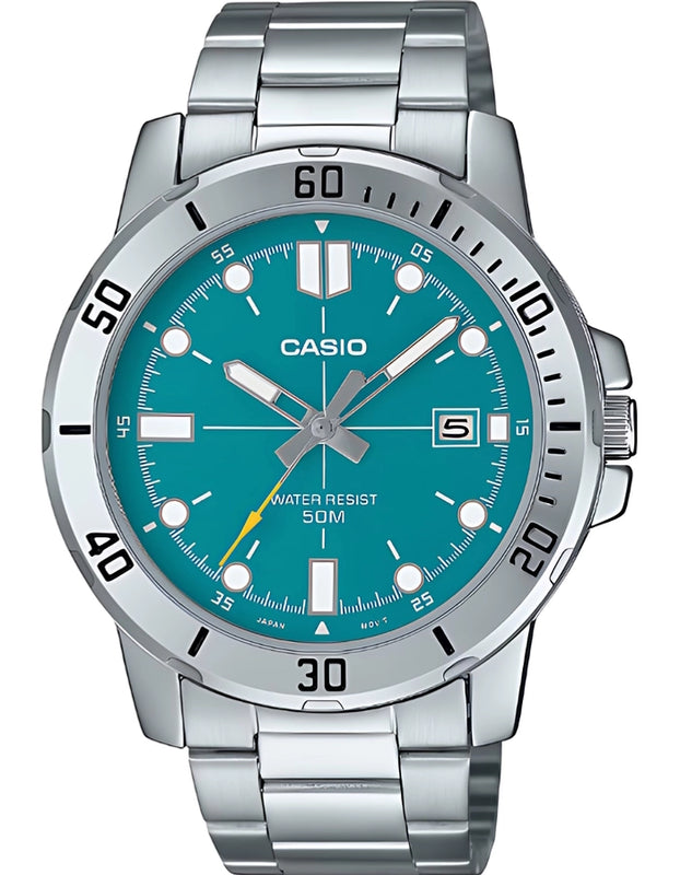 CASIO Men Analog Blue Dial Watch - MTP-VD01D-3E2VUDF